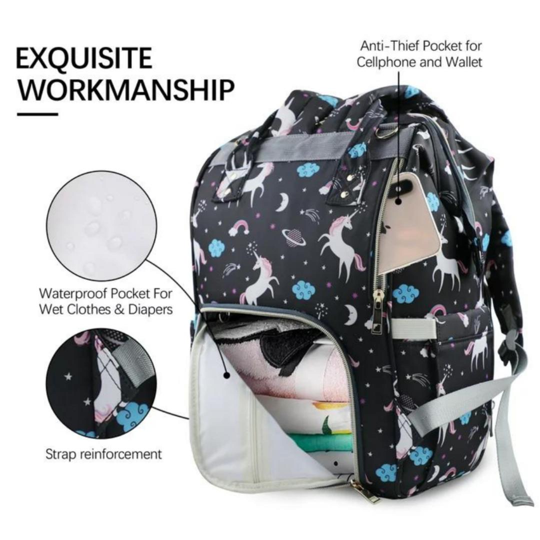 Black 2024 unicorn backpack